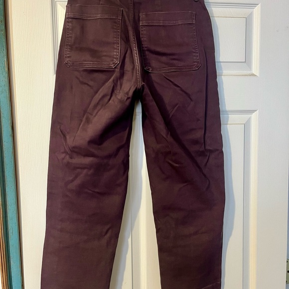 Everlane Women's Purple Ankle Pants - Picture 2 of 3